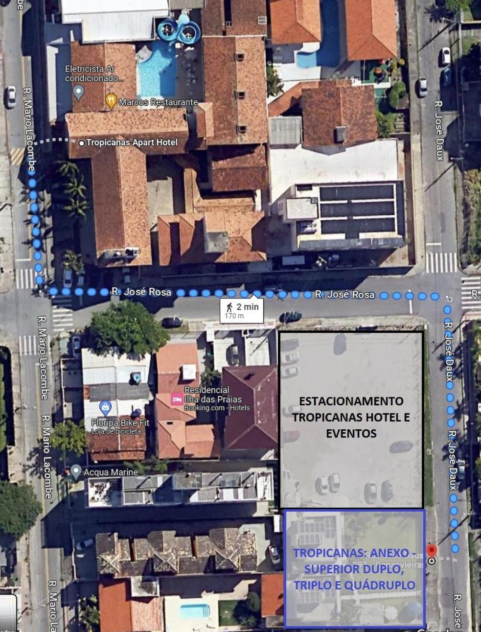 Tropicanas Hotel E Eventos Florianópolis Exterior foto